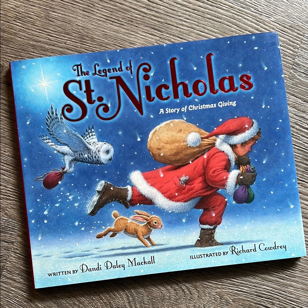 Christmas Children’s BOOK the Legend of St. Nicholas Ages 4-8, Hardcover 2014